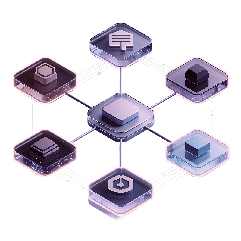 Technology Cube Graphic