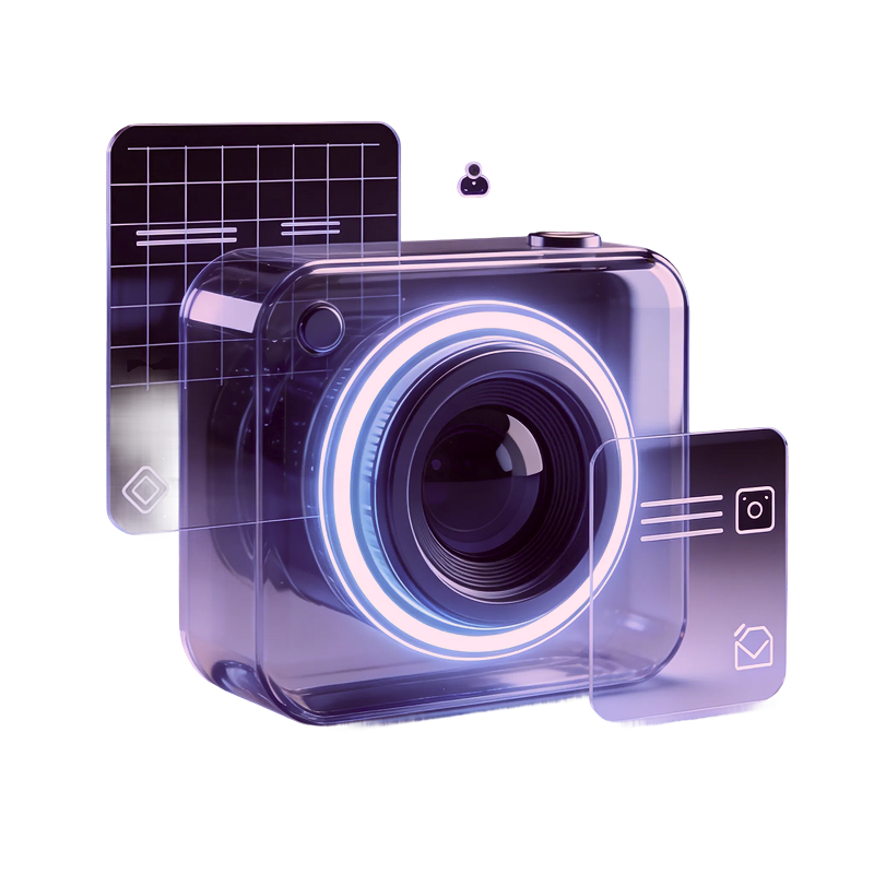 Technology Cube Graphic